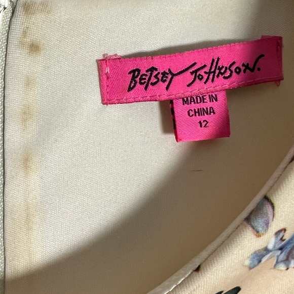 Betsey Johnson Multicolor Floral Midi Dress - Picture 9 of 9